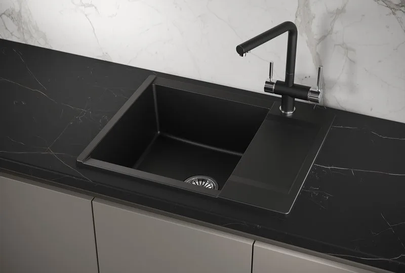 Мойка кухонная Granula Estetica 6202, турмалин Sancos — официальный сайт