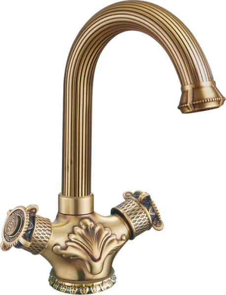 Смеситель для раковины Zorg Antic A 2008U-BR Sancos — Оригинал