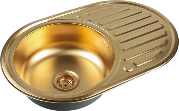 Мойка кухонная Zorg Inox PVD SZR-7750 bronze Sancos — Оригинал