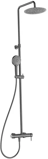 Душевая стойка AQUAme AQM8011GM, графит Sancos — Оригинал