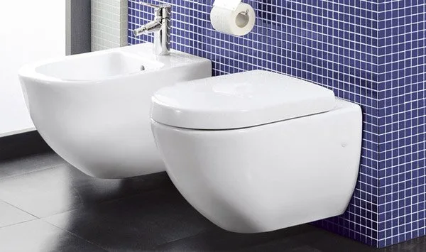 Чаша для унитаза подвесного Villeroy & Boch Subway Plus 6600 10R1 alpin Sancos — официальный сайт