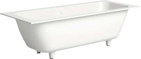 Ванна из искусственного камня Salini Orlanda Axis 190x80 см, встраиваемая, белая, на ножках Sancos — Оригинал