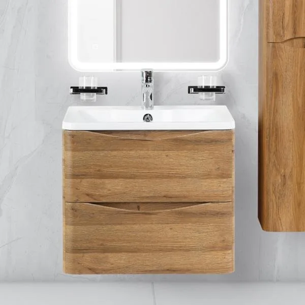 Тумба под раковину без столешницы BelBagno Acqua 70 подвесная, rovere rustico Sancos — Оригинал