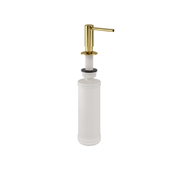 Дозатор для кухонной мойки Wasserkraft Sauer 75991 глянцевое золото Sancos — Оригинал
