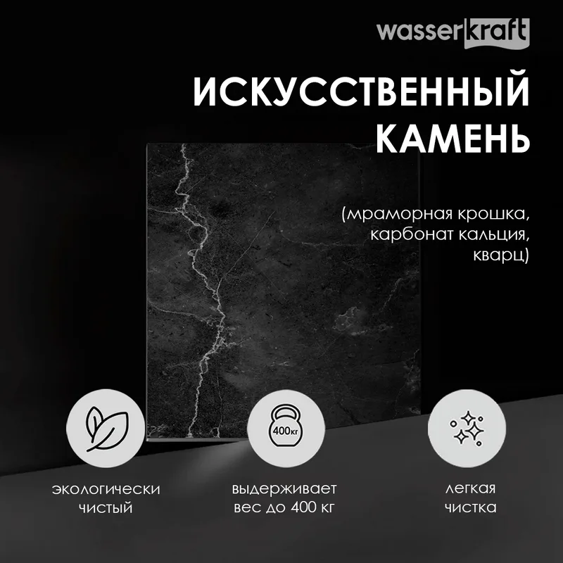 Поддон для душа Wasserkraft Neime 19T01 90x90 Sancos — официальный сайт