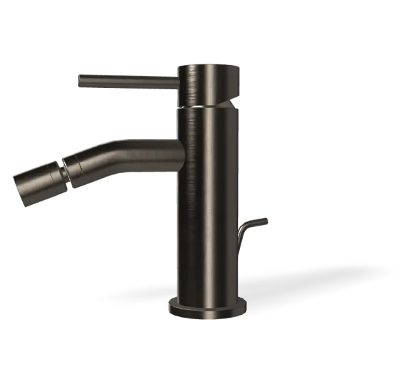 Смеситель для биде Fima Carlo Frattini Spillo Up F3032XSCS, брашированный черный хром Sancos — Оригинал