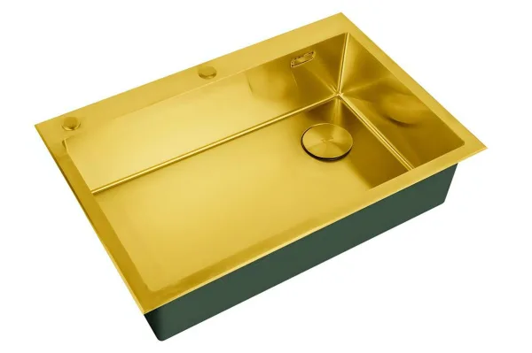 Кухонная мойка ZorG LUX 7551-L BRONZE Sancos — Оригинал