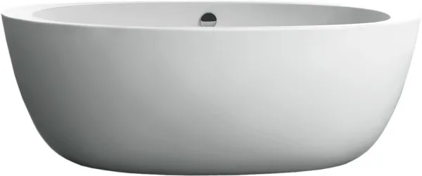 Акриловая ванна BelBagno BB67-1700 170x90 см, отдельностоящая, белая, овальная, с каркасом Sancos — Оригинал