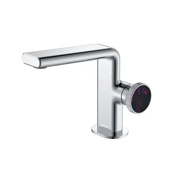 Смеситель для раковины Black&White Gravity 7207C chrome Sancos — Оригинал