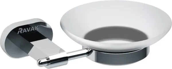 Мыльница Ravak Chrome CR 200.00 с держателем Sancos — Оригинал
