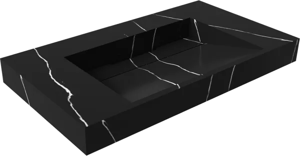 Раковина Armadi Art Flat Nero Marquina 80 Sancos — Оригинал
