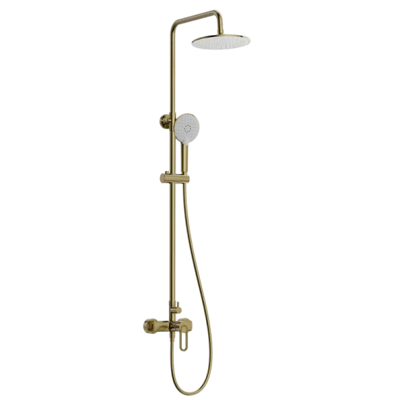 Душевая стойка Wonzon & Woghand WW-B2166-A-BG, брашированное золото Sancos — Оригинал
