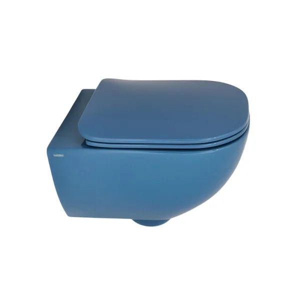 Унитаз подвесной Plumberia Selection Ixo ceramica KIT XO5000BD Slim безободковый, с микролифтом, гля Sancos — Оригинал