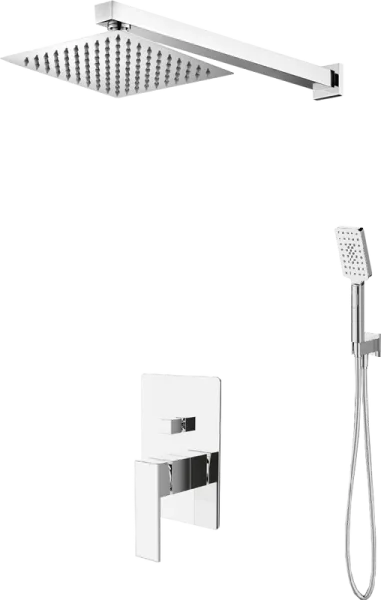 Душевой комплект BelBagno Romano ROM-DSET-CRM, С ВНУТРЕННЕЙ ЧАСТЬЮ, хром Sancos — Оригинал