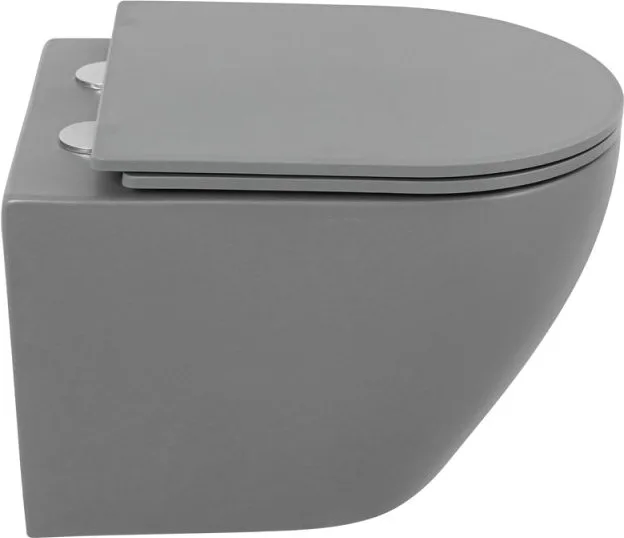 Крышка-сиденье BelBagno Colorato BB062SC-GR матовая серая Sancos — официальный сайт