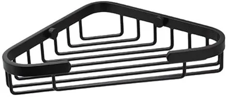 Полка Wasserkraft K-733BLACK угловая Sancos — Оригинал