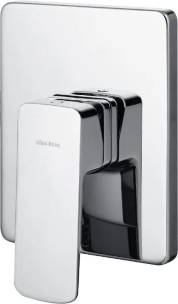 Встраиваемый смеситель для душа Allen Brau Infinity 5.21015-00 С ВНУТРЕННЕЙ ЧАСТЬЮ, хром Sancos — Оригинал