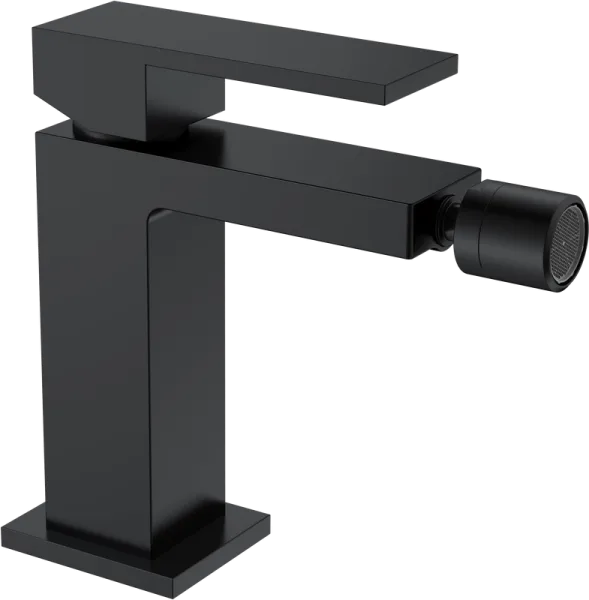 Смеситель для биде Boheme Qubic 476-B matt black Sancos — Оригинал