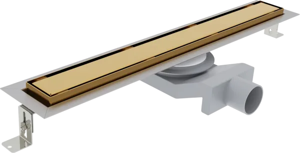 Душевой трап (лоток) Plumberia Selection PST In-Tile 100 см, золото 24К Sancos — Оригинал