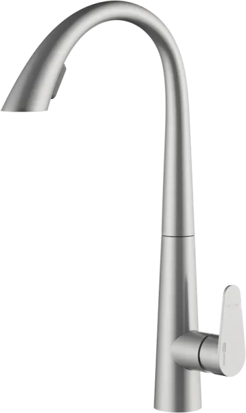 Смеситель для кухни Wasserkraft A8617 нержавеющая сталь Sancos — Оригинал