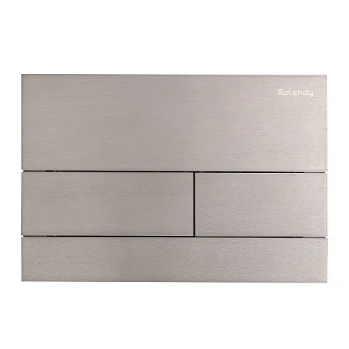 Кнопка смыва Splendy Stable Mood SM302TMSB брашированный никель Sancos — Оригинал
