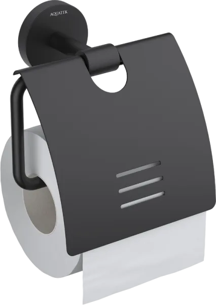 Держатель туалетной бумаги AQUATEK Бетта AQ4609MB матовый черный Sancos — Оригинал