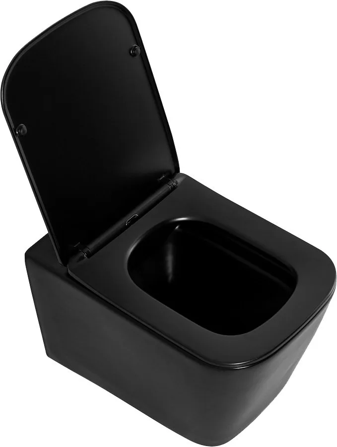 Чаша для унитаза подвесного BelBagno Ardente-C BB3202CHR-MB матовая черная Sancos — официальный сайт