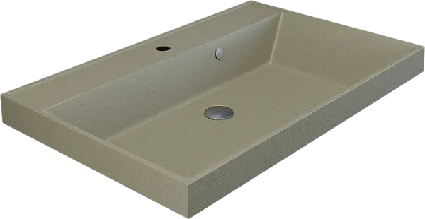 Мебельная раковина Uperwood Classic Quartz 291030018 70 см, матовая бежевая, десерт Sancos — Оригинал