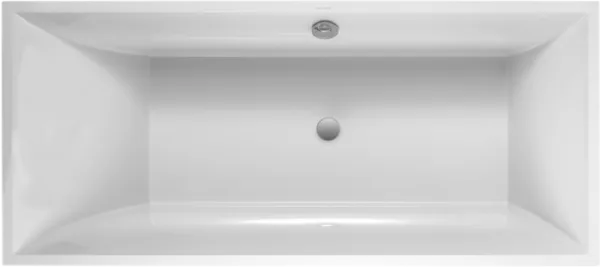 Акриловая ванна Villeroy & Boch Squaro UBQ170SQR2V-01 170x75 см, встраиваемая, цвет альпийский белый Sancos — Оригинал