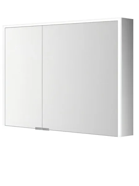 Зеркальный шкаф Esbano ES-5008 80 (30+50)х70 см для ванной с инфракрасным выключателем, с LED-подсве Sancos — Оригинал