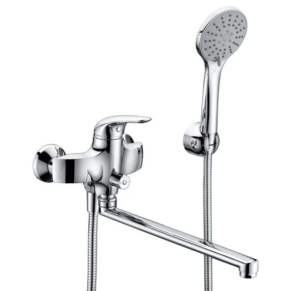Смеситель с длинным изливом для ванны Wasserkraft Rossel 2802L Sancos — Оригинал