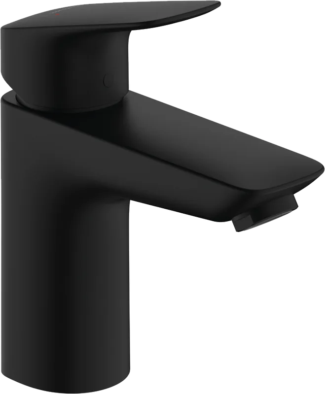 Смеситель для раковины Hansgrohe Logis 100 71101670 матовый черный Sancos — официальный сайт