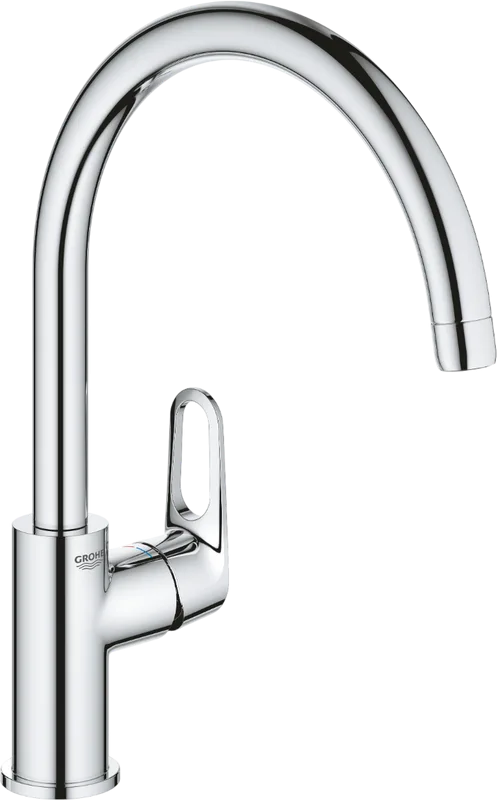 Смеситель для кухни Grohe 31230001 хром Sancos — официальный сайт