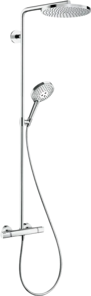 Душевая стойка Hansgrohe Raindance Select S 240 1jet 27633000, Showerpipe, хром Sancos — Оригинал