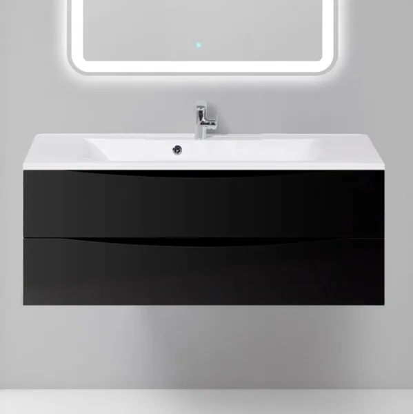 Тумба под раковину без столешницы BelBagno Marino 120 nero lucido Sancos — Оригинал