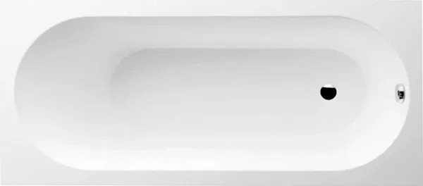 Акриловая ванна Villeroy & Boch Oberon UBQ160OBE2V-01 160x75 см, встраиваемая, цвет альпийский белый Sancos — Оригинал
