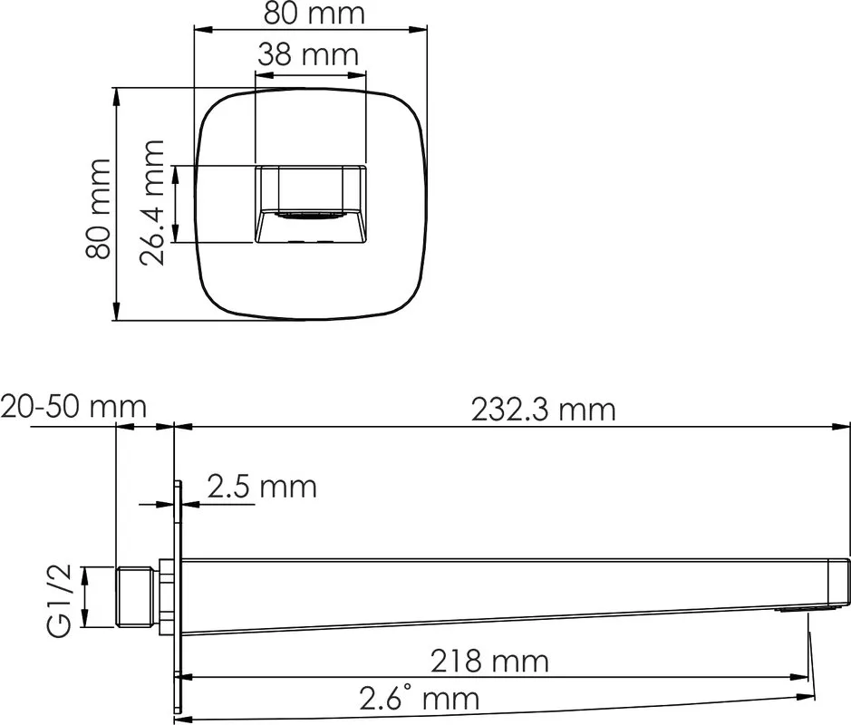 Душевой комплект Wasserkraft Nuthe A9151.265.315.219.162.327.242.217, С ВНУТРЕННЕЙ ЧАСТЬЮ, черный Sancos — официальный сайт