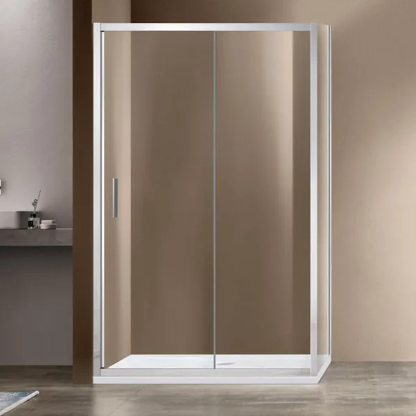 Душевой уголок Vincea Garda VSR-1G1016CL 160x100 см, профиль хром, стекло прозрачное Sancos — Оригинал