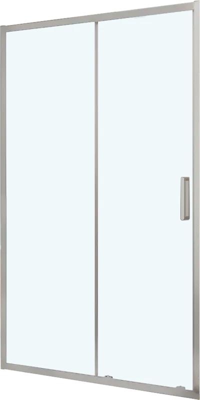 Душевая дверь в нишу BelBagno Luce BF-1-120-C-Cr профиль хром, стекло прозрачное Sancos — официальный сайт