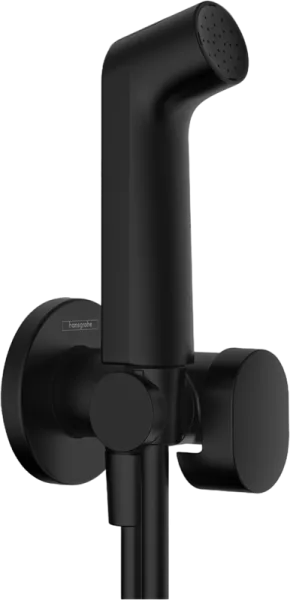 Гигиенический душ Hansgrohe Bidette S 1jet 29230670 матовый черный Sancos — Оригинал