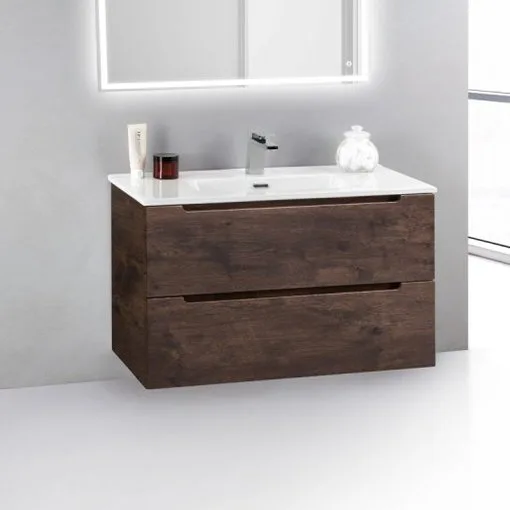 Тумба под раковину без столешницы BelBagno Etna 39 80 rovere moro Sancos — Оригинал