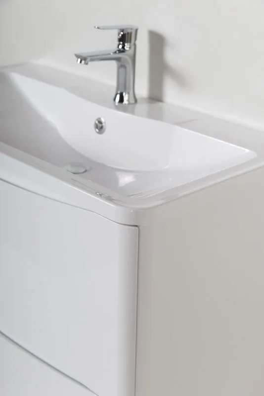 Тумба под раковину без столешницы BelBagno Acqua 80 напольная, bianco lucido Sancos — официальный сайт