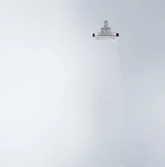 Верхний душ Hansgrohe Croma Select E 180 26524400 белый/хром Sancos — официальный сайт