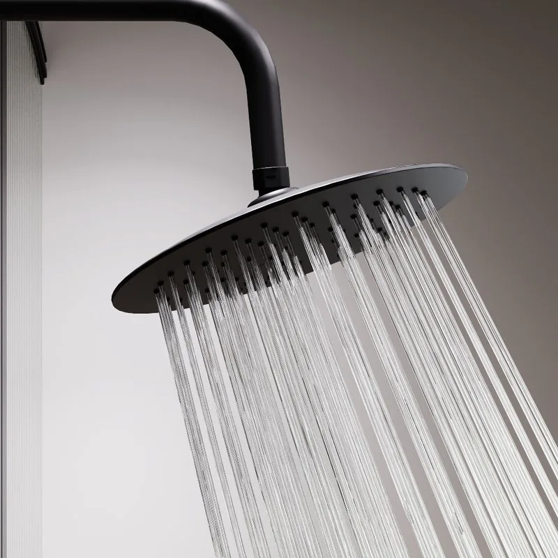 Душевая стойка Damixa Scandinavian Pure 936730300, черная матовая Sancos — официальный сайт
