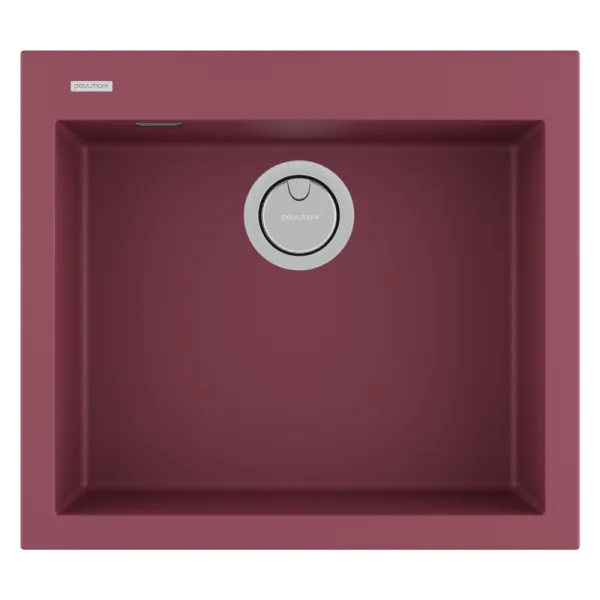 Мойка кухонная Paulmark Decoration 41 PM935650-ME merlot Sancos — Оригинал
