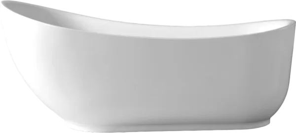 Акриловая ванна Abber AB9288 180x90 см, отдельностоящая, белая, овальная, с каркасом, со сливом-пере Sancos — Оригинал