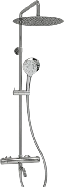 Душевая стойка Wasserkraft Berkel A188.116.101.087.CH Thermo, с термостатом, хром Sancos — Оригинал