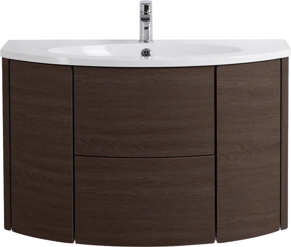 Тумба под раковину без столешницы Cezares Eden 90 rovere scuro soft Sancos — Оригинал