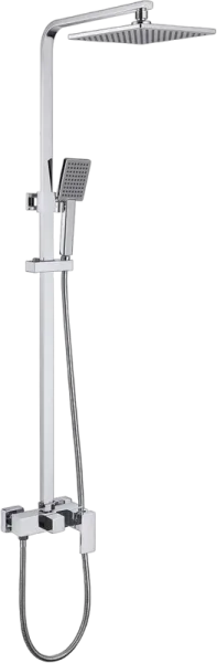Душевая стойка Abber Daheim AF8220, хром Sancos — Оригинал