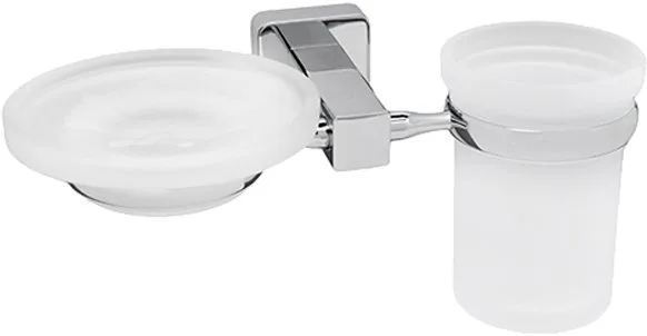 Стакан Wasserkraft Lippe K-6526 с мыльницей Sancos — Оригинал